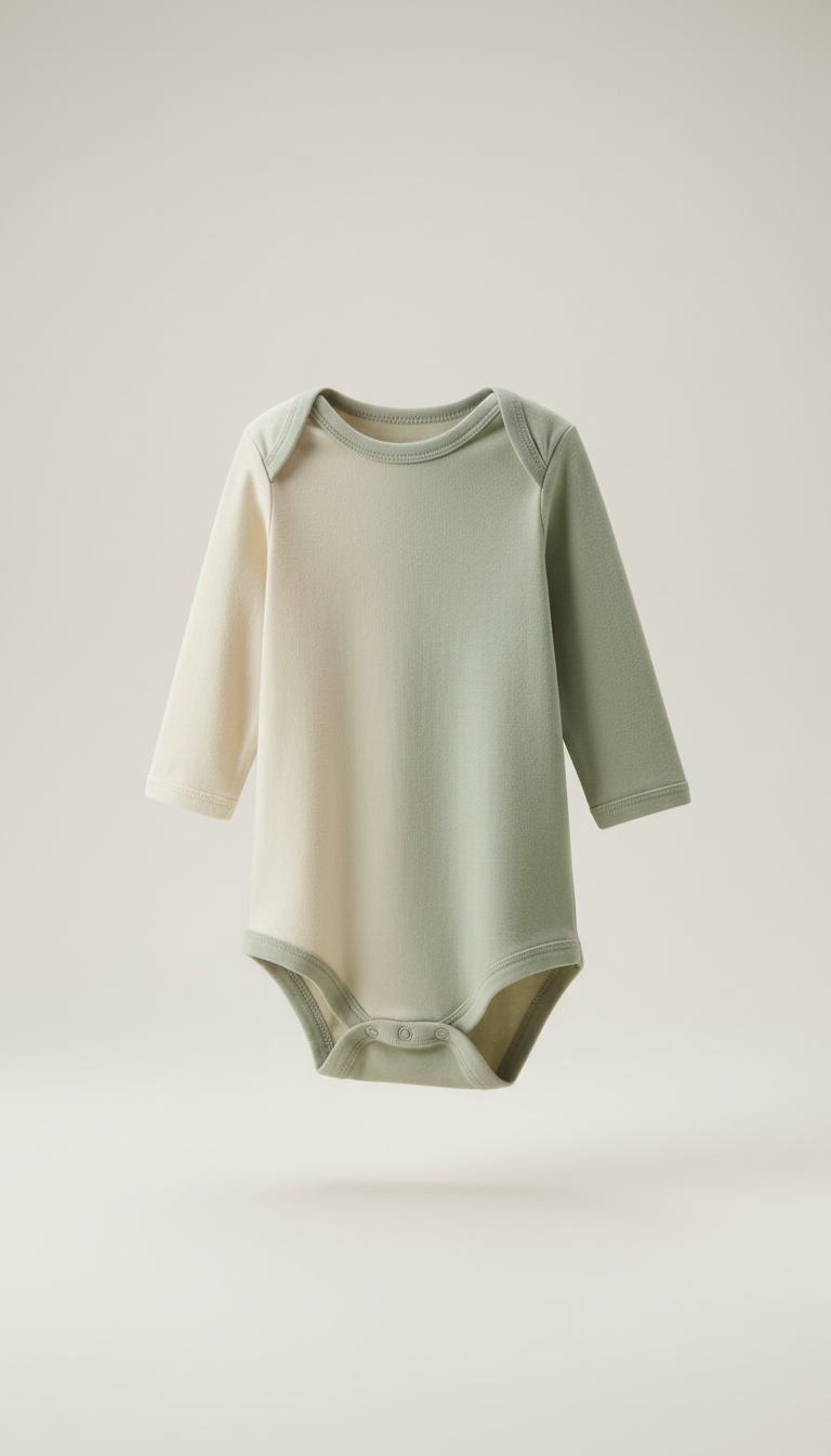 Onesie With Envelope Neckline